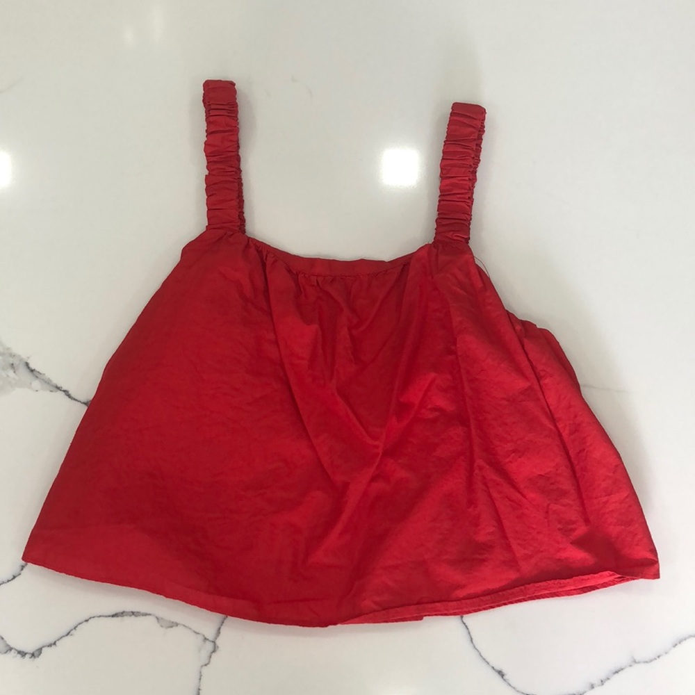 Zara kids red top